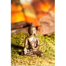 Mini statua Ratnasambhava Dhyani Buddha, 8cm